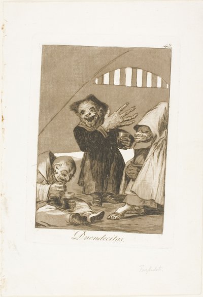 Hobgoblinok, 49-es lemez Los Caprichosból alkotó: Francisco Jose de Goya y Lucientes