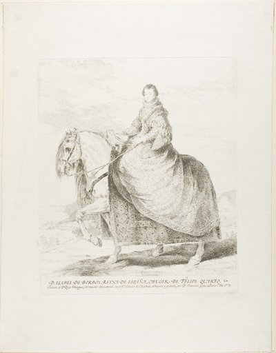 Bourbon Izabella alkotó: Francisco Jose de Goya y Lucientes