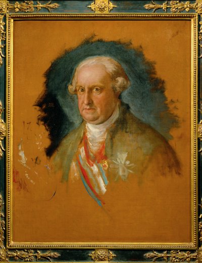 IV. Károly spanyol király (festmény vászonra) alkotó: Francisco Jose de Goya y Lucientes