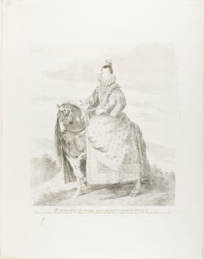 Ausztriai Margit alkotó: Francisco Jose de Goya y Lucientes