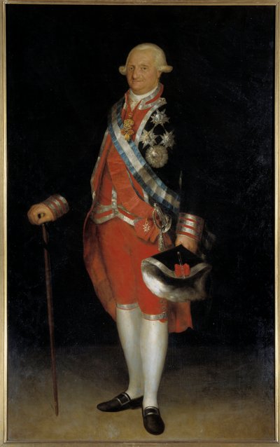 IV. Károly spanyol király portréja (olaj, vászon) alkotó: Francisco de Goya