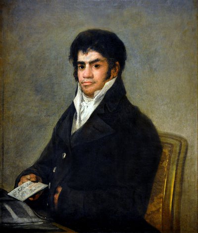 Don Francisco del Mazo portréja, 1815-1820 körül (olaj, vászon) alkotó: Francisco Jose de Goya y Lucientes