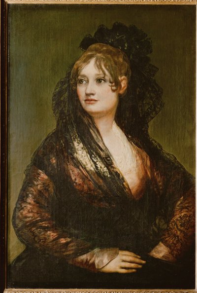 Dona Isabel de Porcel portréja, 1805 előtt (olaj, vászon) alkotó: Francisco Jose de Goya y Lucientes