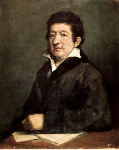 Leandro Fernandez de Moratin (1760-1828) spanyol költő és drámaíró portréja. Francisco de GOYA Y LUCIENTES (1746-1828) festménye alkotó: Francisco de Goya