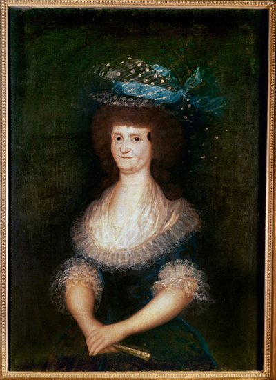 Mária Lujza Terézia pármai királyné, Spanyolország királynéja és IV. Károly felesége (festmény, vászon) alkotó: Francisco Jose de Goya y Lucientes