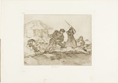 Rabble, 28-as lemez a The Disasters of War-ból alkotó: Francisco Jose de Goya y Lucientes