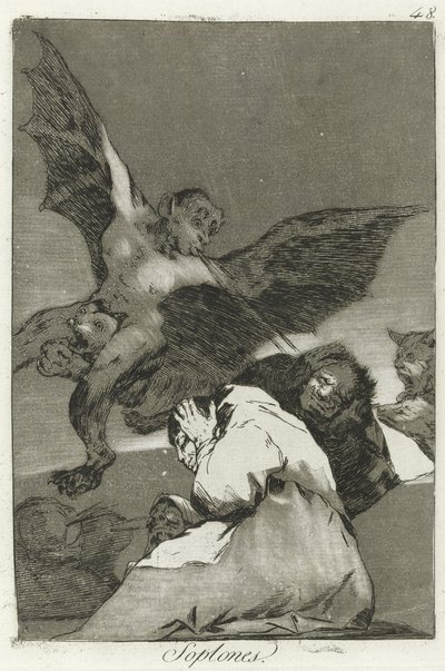 Snitches, Los Caprichos alkotó: Francisco de Goya