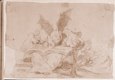 A háború katasztrófái: A közjó ellen (előkészítő rajz alkotó: Francisco de Goya
