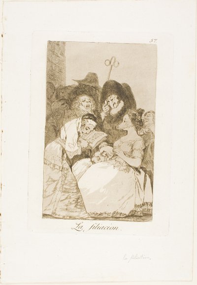 The Filiation, 57-es lemez Los Caprichosból alkotó: Francisco Jose de Goya y Lucientes