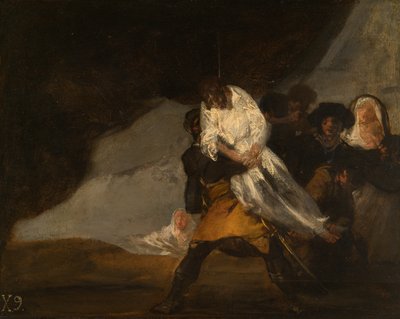 Az akasztott szerzetes alkotó: Francisco Jose de Goya y Lucientes