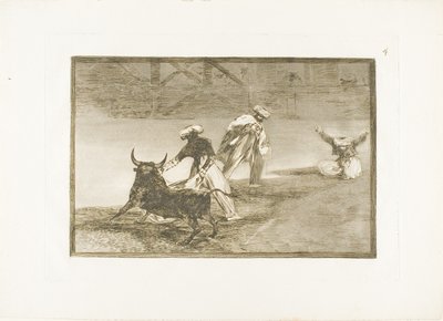 Egy másikat játszanak a Cape in an Enclosure, negyedik lemeze A bikaviadal művészetéből alkotó: Francisco Jose de Goya y Lucientes