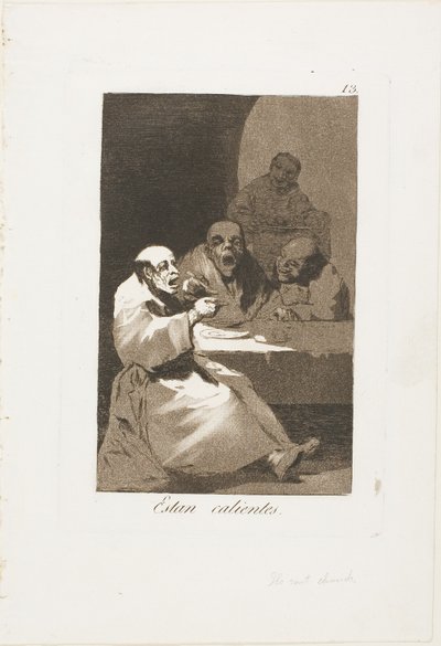 Hot, 13-as lemez Los Caprichosból alkotó: Francisco Jose de Goya y Lucientes