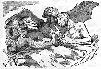 WC-t készítenek, 1820 körül (metszet) alkotó: Francisco Jose de Goya y Lucientes