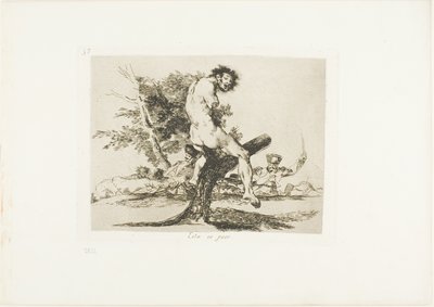 Ez még rosszabb, 37. lemez a The Disasters of War-ból alkotó: Francisco Jose de Goya y Lucientes
