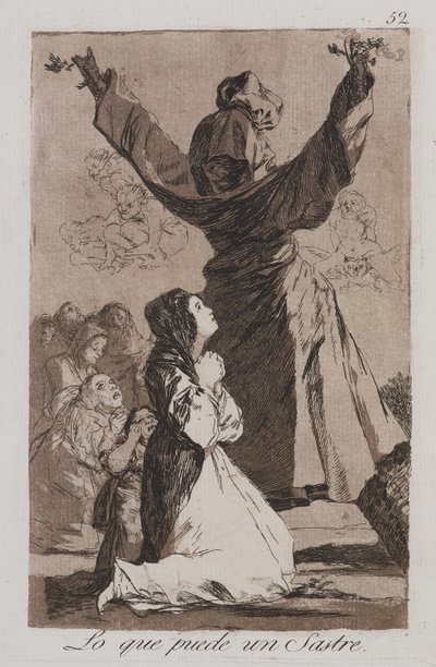 Mire képes egy szabó! (Mit tud egy szabó!) alkotó: Francisco de Goya