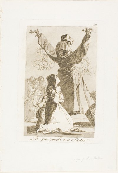 Mit tud egy szabó!, 52-es lemez Los Caprichosból alkotó: Francisco Jose de Goya y Lucientes