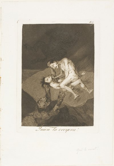 Ki gondolta volna!, 62. lemez Los Caprichosból alkotó: Francisco Jose de Goya y Lucientes