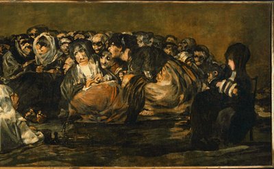 Boszorkányszombat ... (festmény vászonra) alkotó: Francisco Jose de Goya y Lucientes