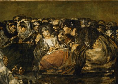 Boszorkányszombat ... (festmény vászonra) alkotó: Francisco Jose de Goya y Lucientes