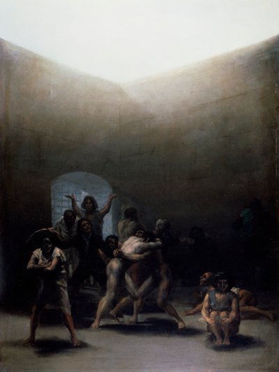 Udvar őrültekkel alkotó: Francisco Jose de Goya y Lucientes