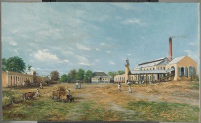 Hacienda La Fortuna, 1885 alkotó: Francisco Manuel Oller