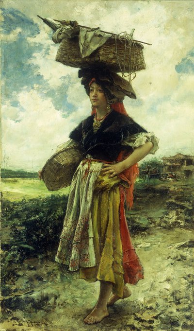 Kezdve alkotó: Francisco Pradilla y Ortiz