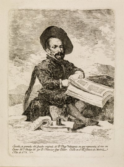 Törpéhez [El Primo] alkotó: Francisco de Goya
