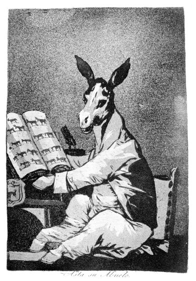 Már a nagyapja, 1799 alkotó: Francisco de Goya