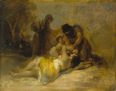 Egy nő elleni támadás alkotó: Francisco de Goya