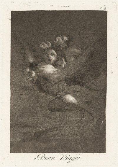 Jó utat (Bon Voyage) alkotó: Francisco de Goya