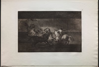 Bikaviadalok: Pepe Illo halála (3. kompozíció) alkotó: Francisco de Goya