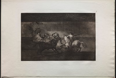 Bikaviadalok: Pepe Illo halála 3. kompozíció, 1876. alkotó: Francisco de Goya