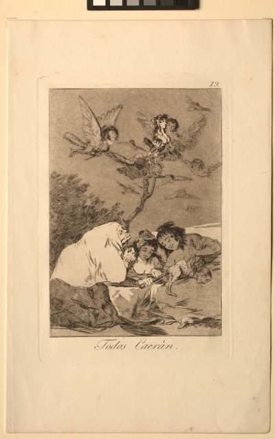 Caprichos: Minden el fog esni. alkotó: Francisco de Goya