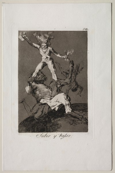 Caprichos: Felemelkedni és bukni alkotó: Francisco de Goya