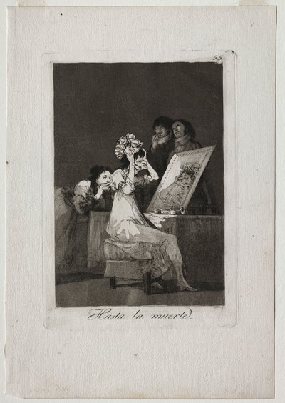 Caprichos: Halálig alkotó: Francisco de Goya