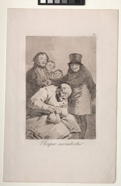 Caprichos: Miért rejtsd el őket? alkotó: Francisco de Goya