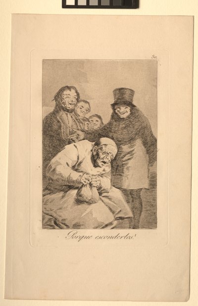 Caprichos: Miért rejtsd el őket? alkotó: Francisco de Goya