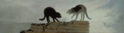 Verekedő macskák alkotó: Francisco de Goya