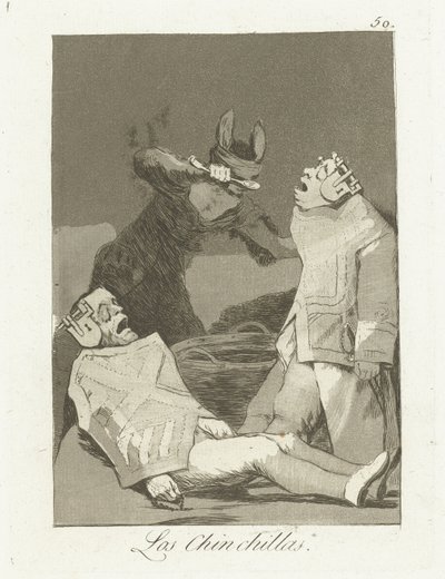 csincsillák A csincsillák (cím a tárgyon) Los Caprichos (sorozat címe) alkotó: Francisco de Goya