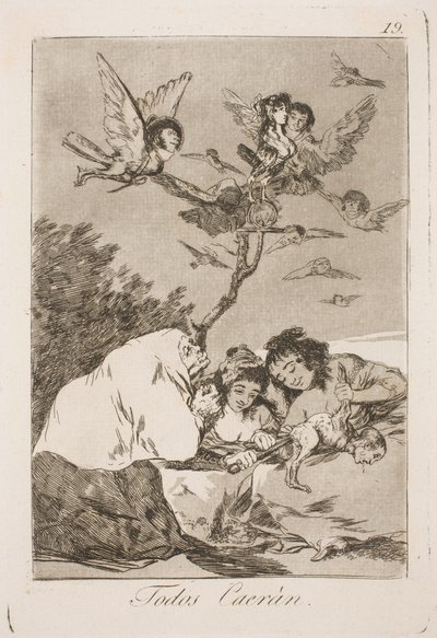 Mind lezuhannak alkotó: Francisco de Goya