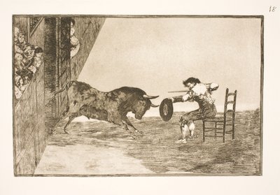 Den modige Martincho és Arenaen és Zaragoza alkotó: Francisco de Goya