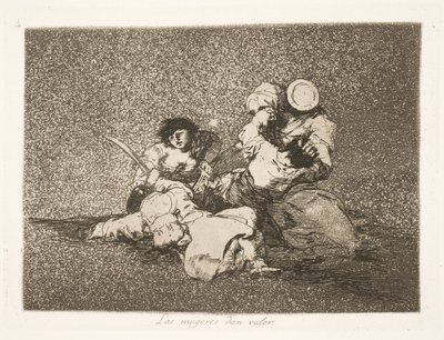 A nők adják a bátorságot (4) alkotó: Francisco de Goya