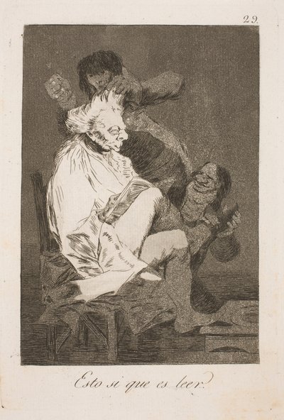Ezt hívják olvasásnak alkotó: Francisco de Goya
