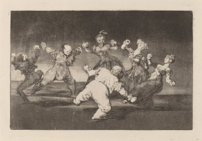 Különböző allegre (Merry Folly) alkotó: Francisco de Goya