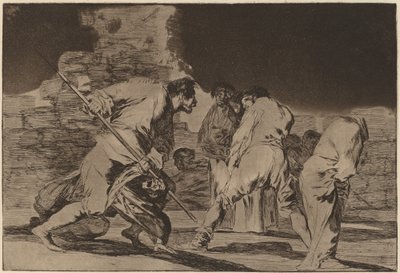 Különböző furioso (Furious Folly) alkotó: Francisco de Goya