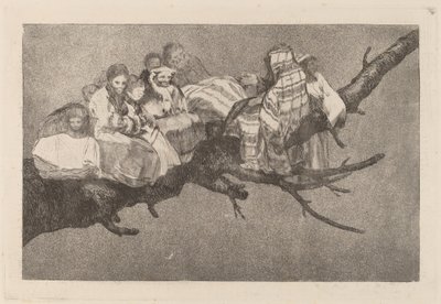 Különböző nevetséges (Ridiculous Folly) alkotó: Francisco de Goya