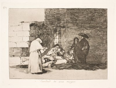 Egy női kegyelem (49) alkotó: Francisco de Goya