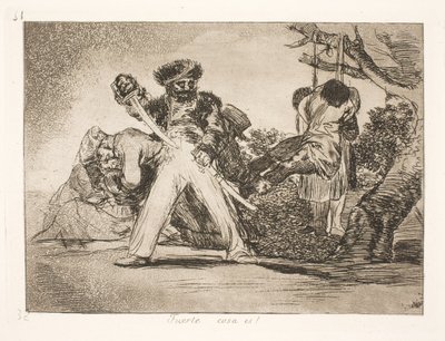 A hagyatéki jogorvoslat (31) alkotó: Francisco de Goya