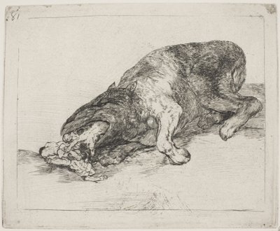 Egy vad szörny (81) alkotó: Francisco de Goya