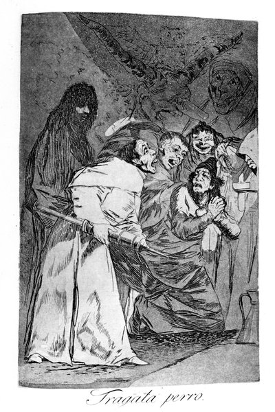 Fregatt kutya, 1799 alkotó: Francisco de Goya